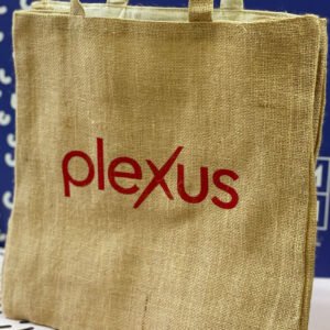 Bolsa textil con asas 30x40 cm color arena personalizable