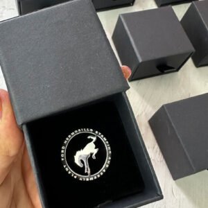 Pin de plata 5cm personalizable